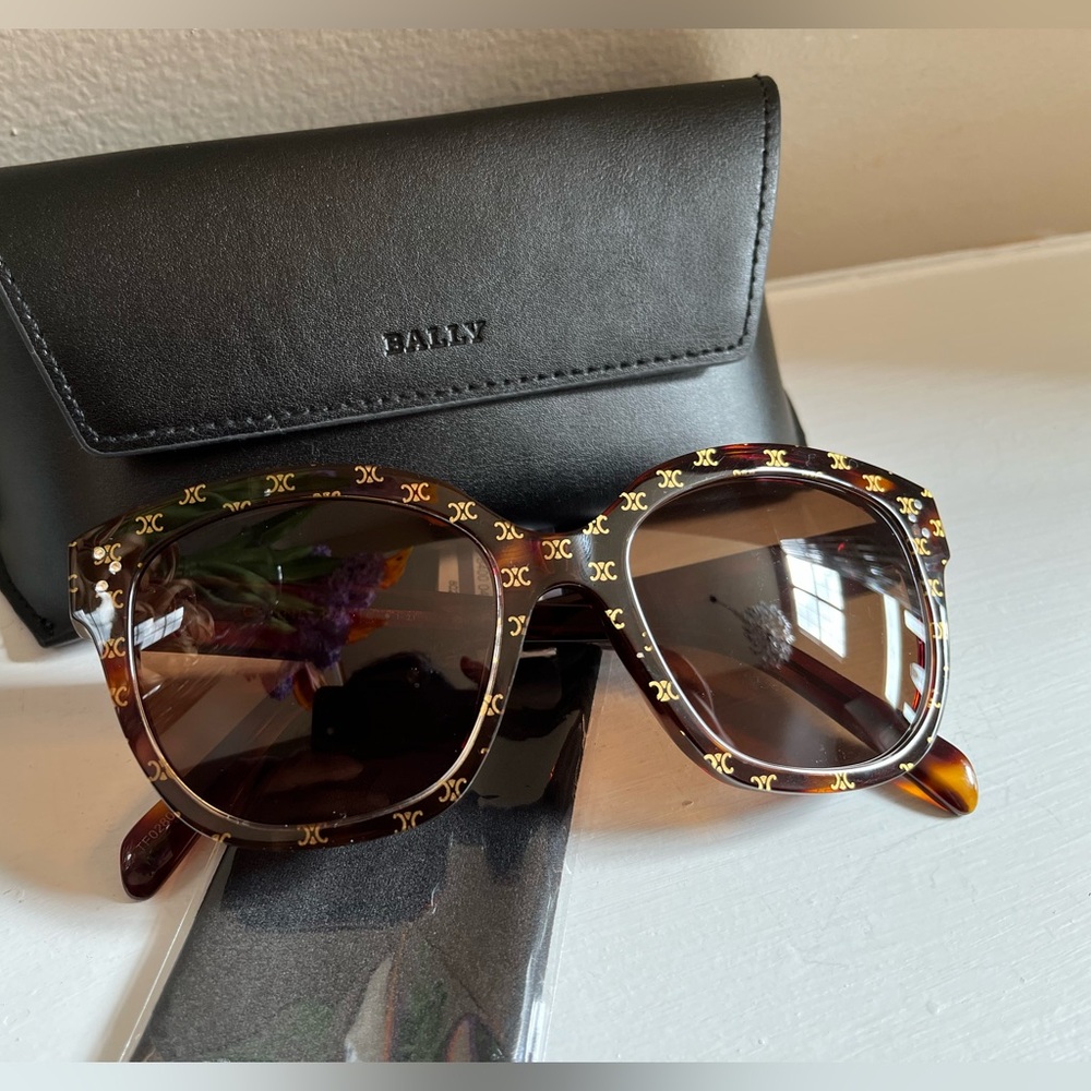 Celine 55mm Gradient Round Sunglasses - Picture 7 of 9